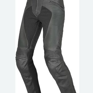 Black Motorcycle Riding Pants